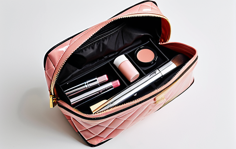 여행용 메이크업 파우치 추천 - Professional Traveler**

*   **Subject:** A confident woman in a modest, stylish travel outfit (e.g....