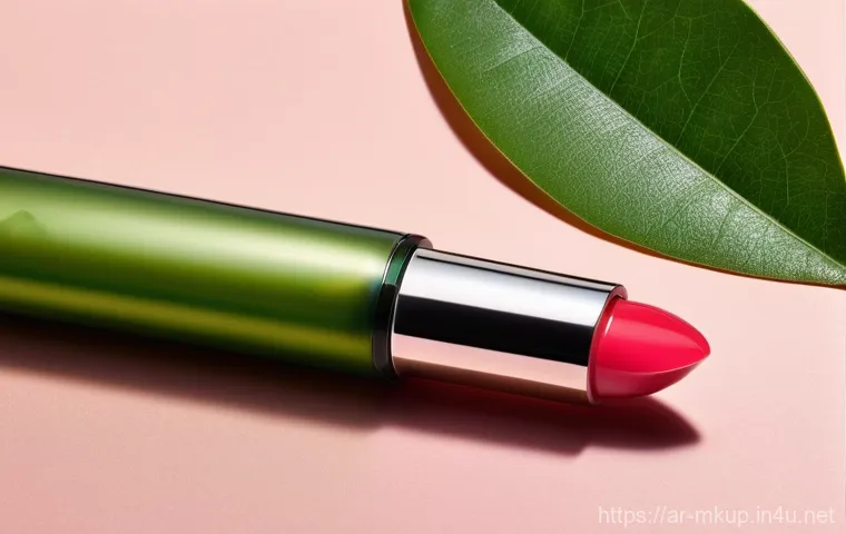 펜타입 립 틴트 사용법 - **Prompt for a Sophisticated Ombre Lip Look:**
    A stylish woman (late 20s-30s, with an elegant an...